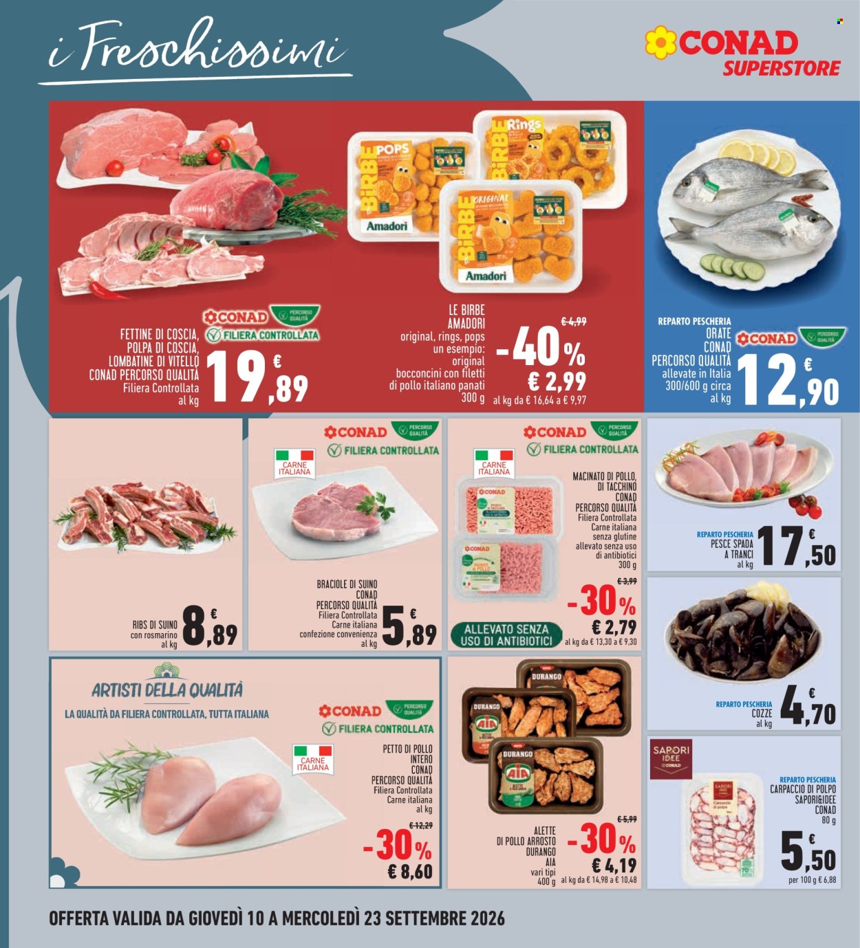 Volantino Conad - 10/9/2026 - 23/9/2026. Pagina 8