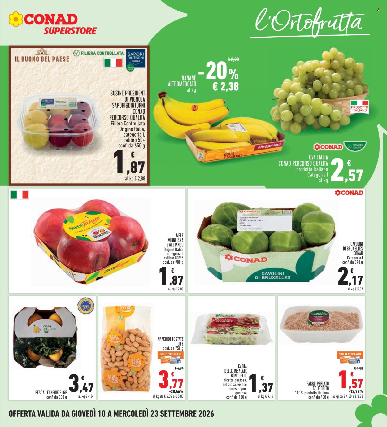 Volantino Conad Superstore - 10/9/2026 - 23/9/2026. Pagina 7