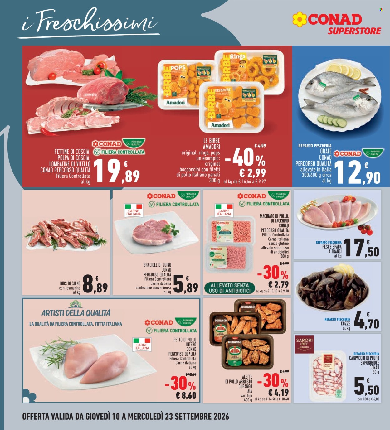 Volantino Conad Superstore - 10/9/2026 - 23/9/2026. Pagina 8