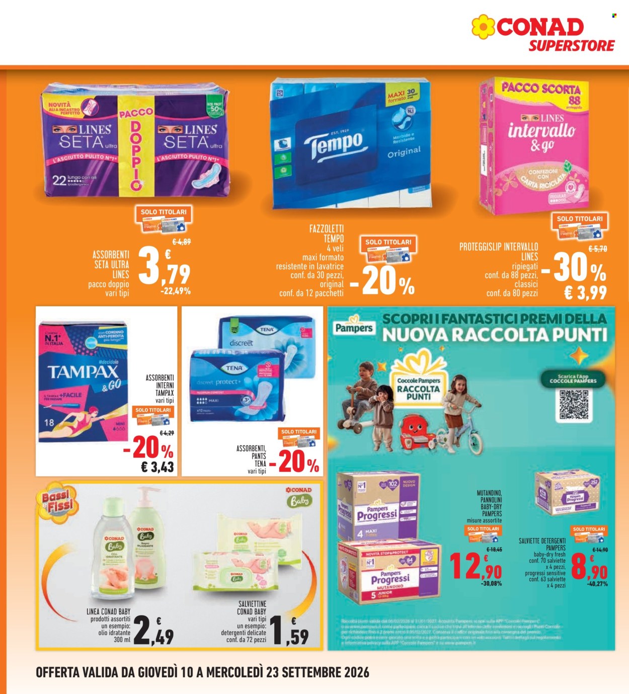 Volantino Conad Superstore - 10/9/2026 - 23/9/2026. Pagina 24