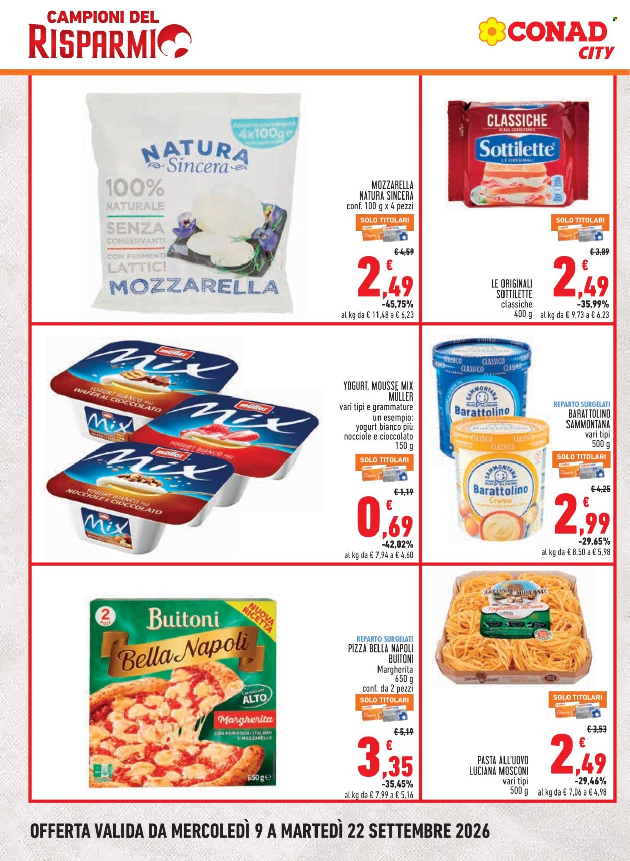 Volantino Conad - 9/9/2026 - 22/9/2026. Pagina 2