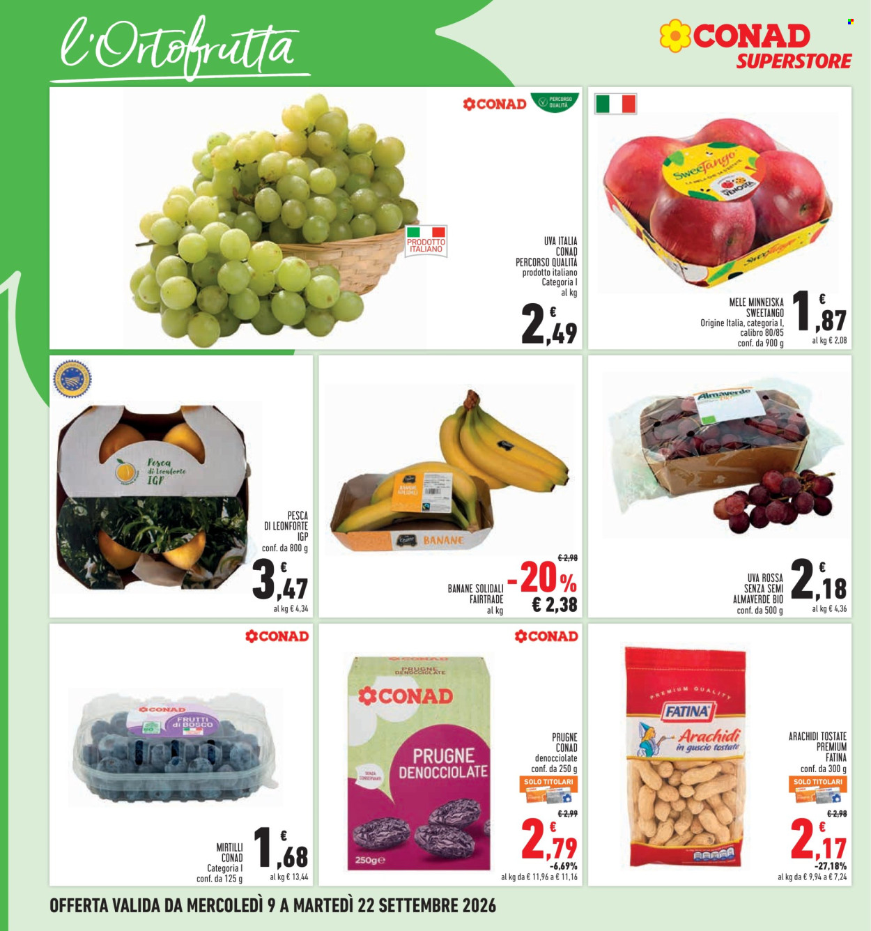 Volantino Conad - 9/9/2026 - 22/9/2026. Pagina 6