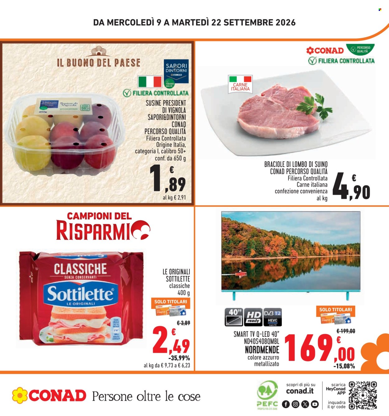 Volantino Conad - 9/9/2026 - 22/9/2026. Pagina 32