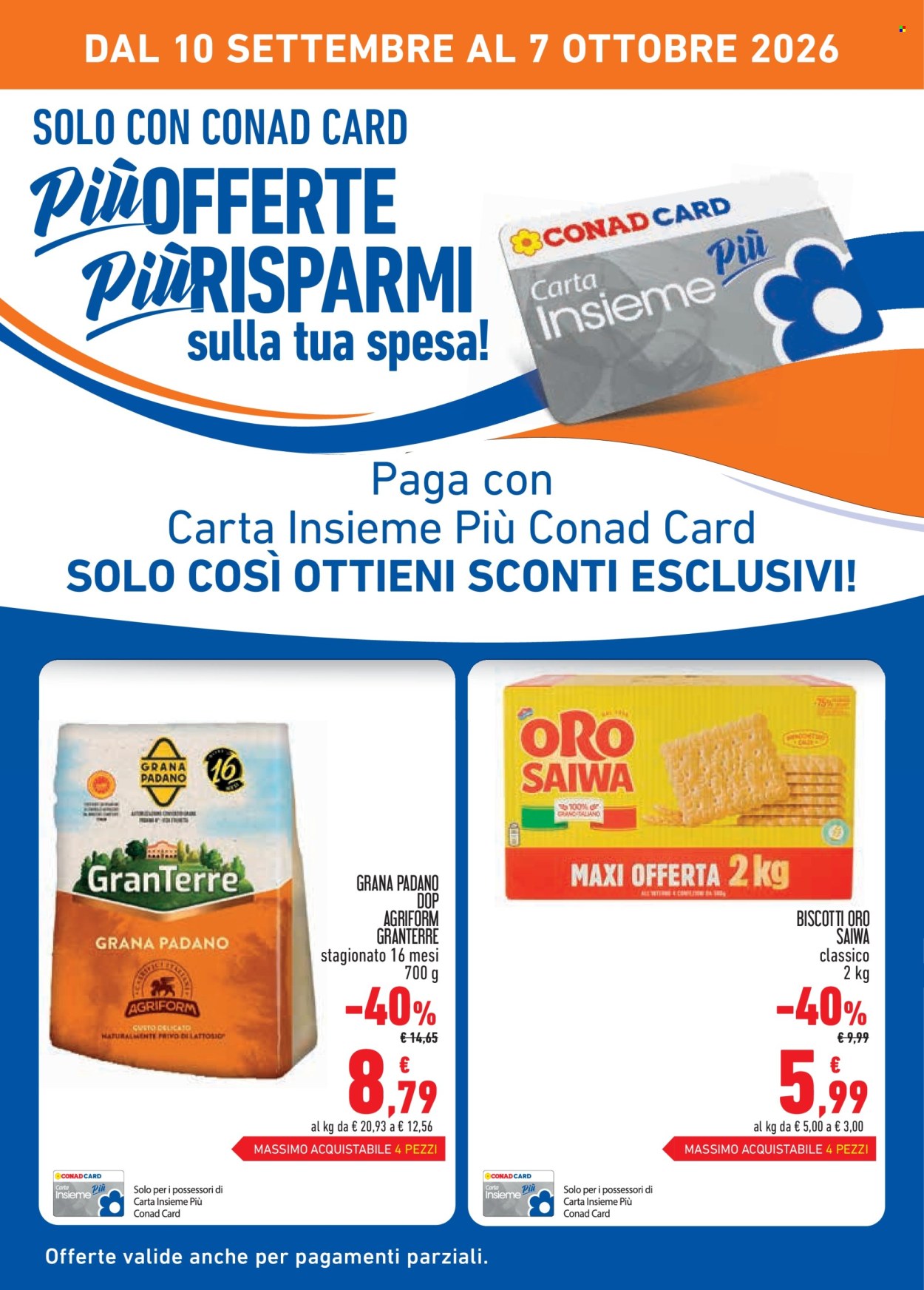 Volantino Conad - 10/9/2026 - 7/10/2026. Pagina 2
