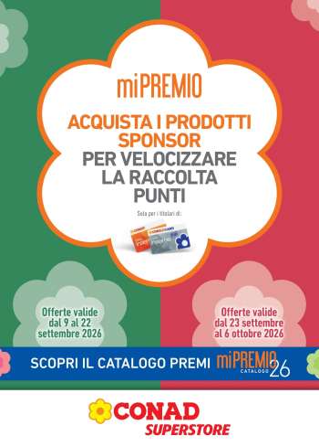 Volantino Conad - 9/9/2026 - 6/10/2026.