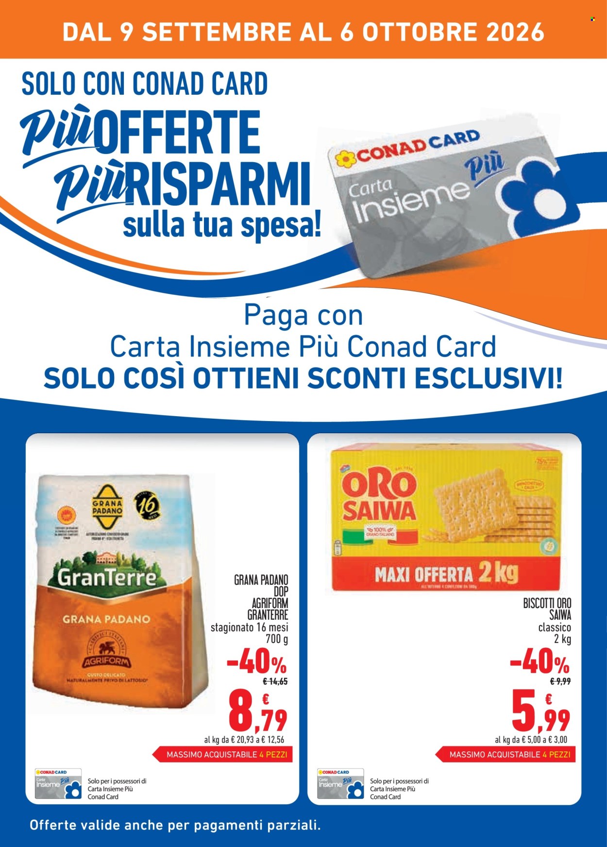 Volantino Conad - 9/9/2026 - 6/10/2026. Pagina 2