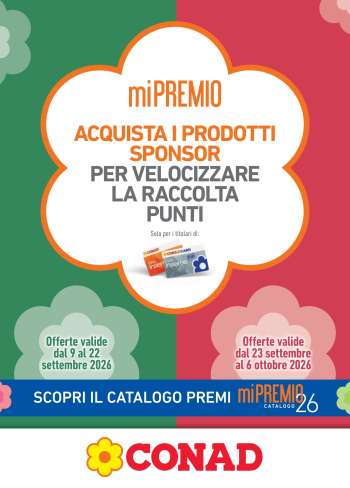 Volantino Conad - 9/9/2026 - 6/10/2026.