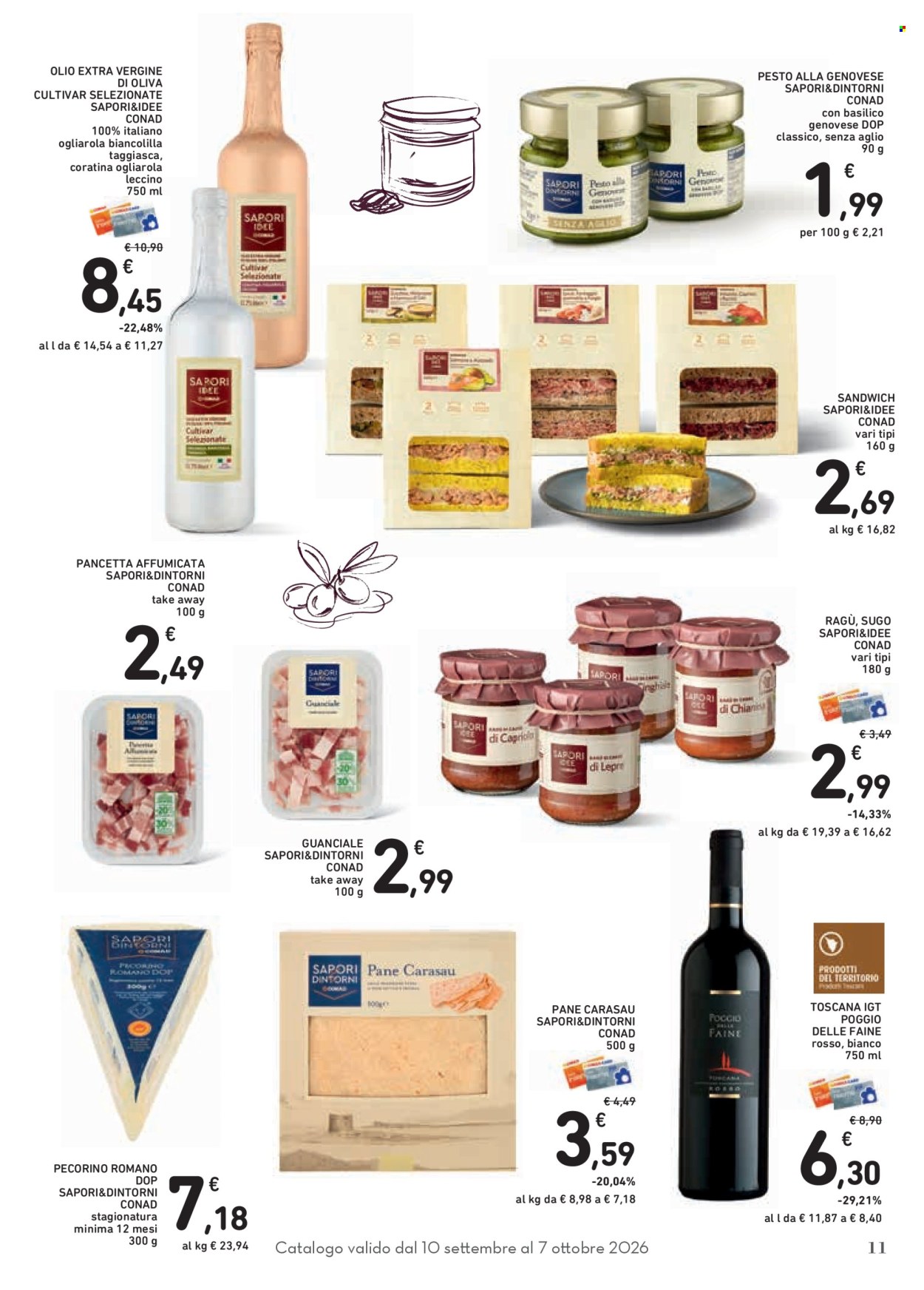 Volantino Conad - 10/9/2026 - 7/10/2026. Pagina 11