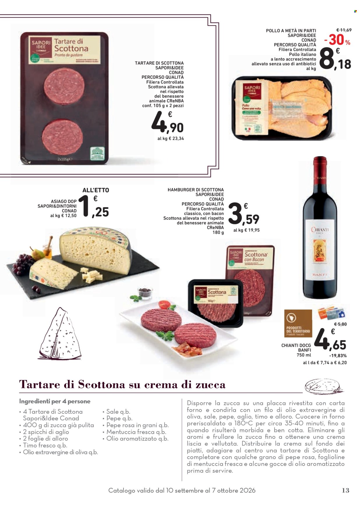 Volantino Conad - 10/9/2026 - 7/10/2026. Pagina 13