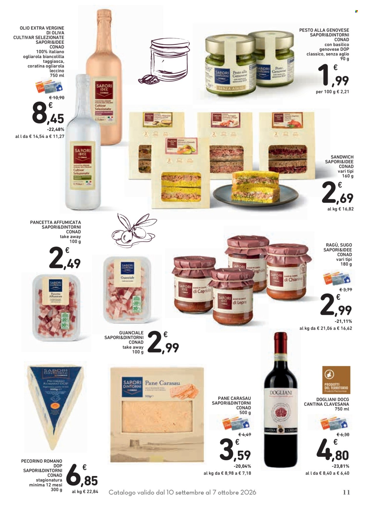 Volantino Conad - 10/9/2026 - 7/10/2026. Pagina 11