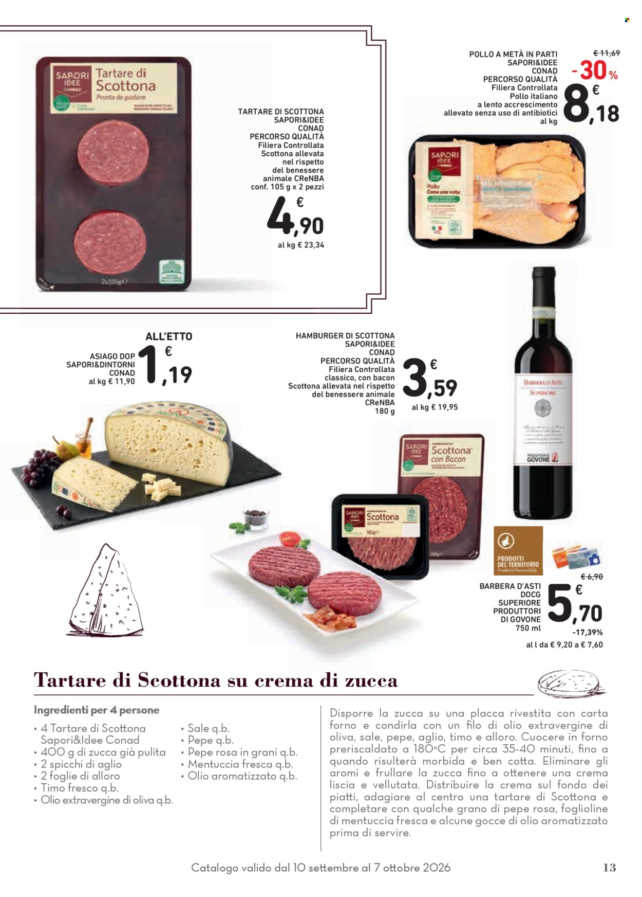 Volantino Conad - 10/9/2026 - 7/10/2026. Pagina 13
