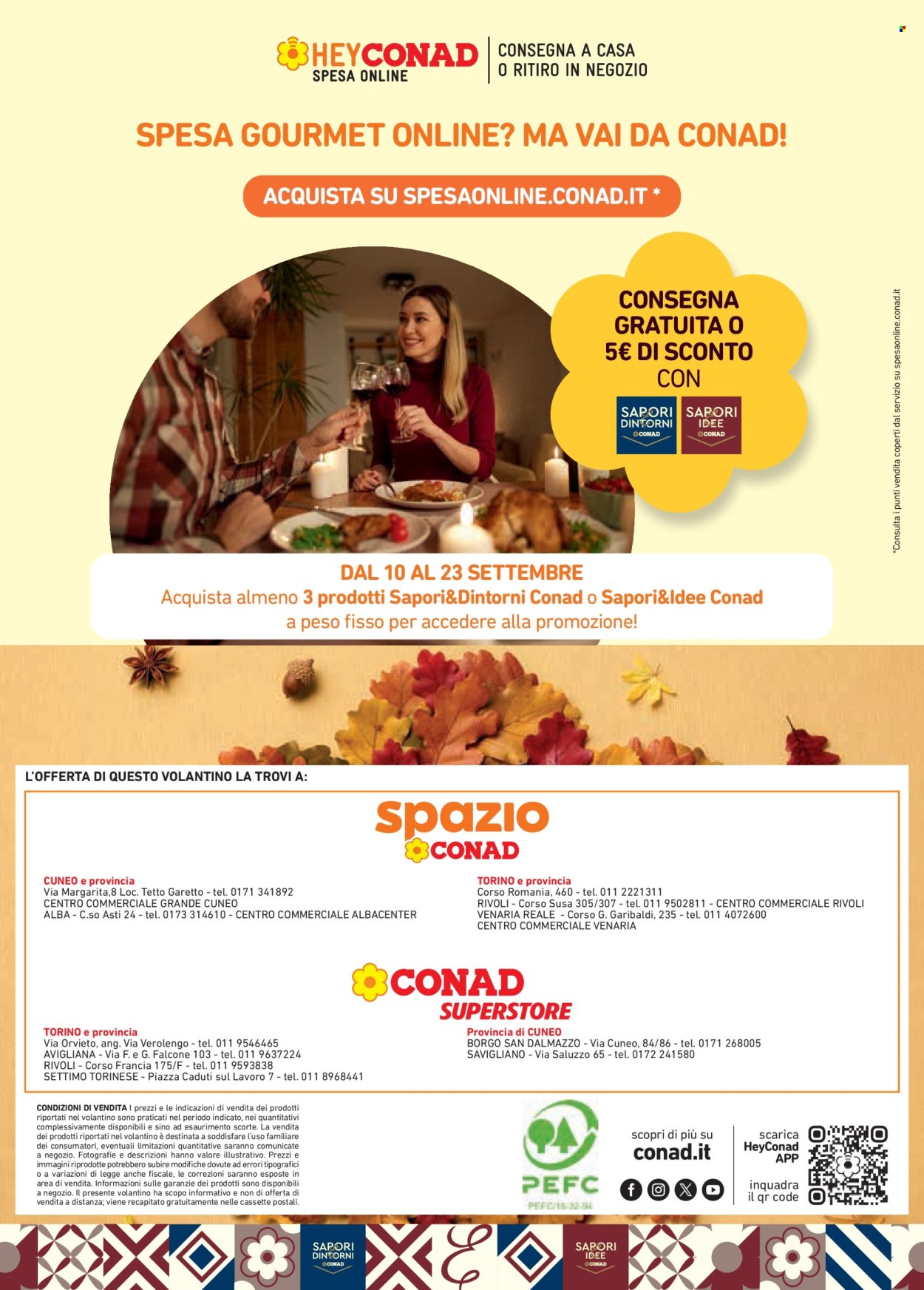 Volantino Conad - 10/9/2026 - 7/10/2026. Pagina 20