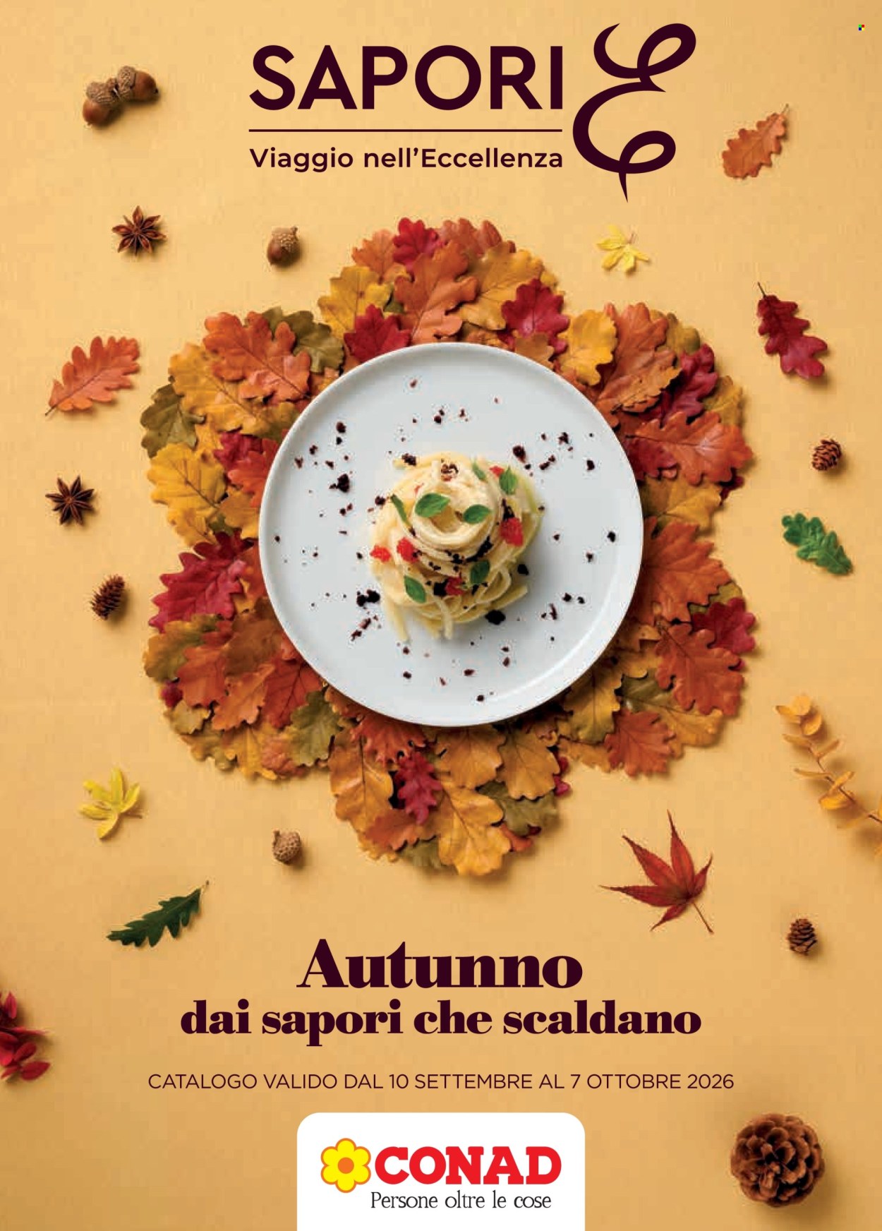 Volantino Conad - 10/9/2026 - 7/10/2026. Pagina 1