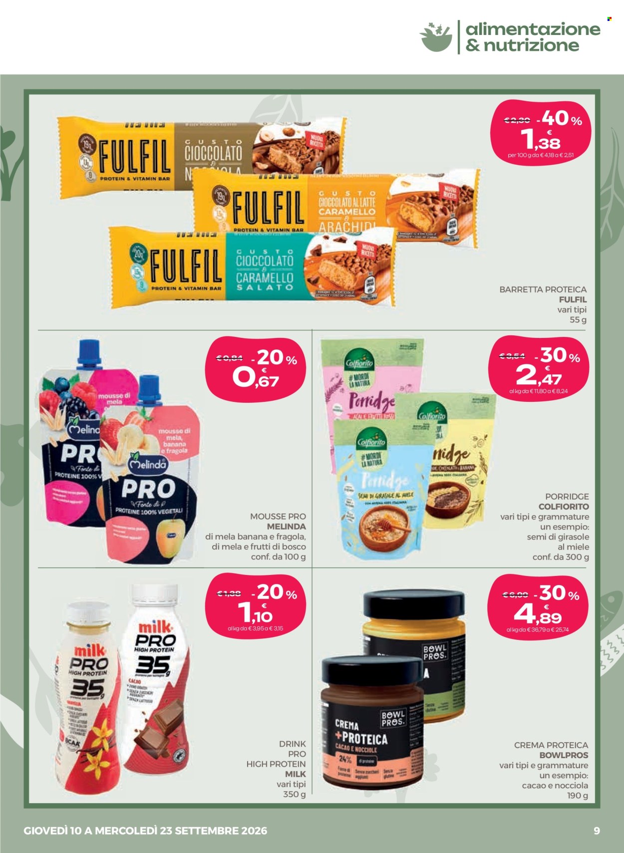 Volantino Benessity Conad - 10/9/2026 - 23/9/2026. Pagina 9