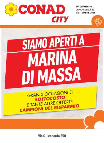 Volantino Conad City - 10/9/2026 - 23/9/2026.