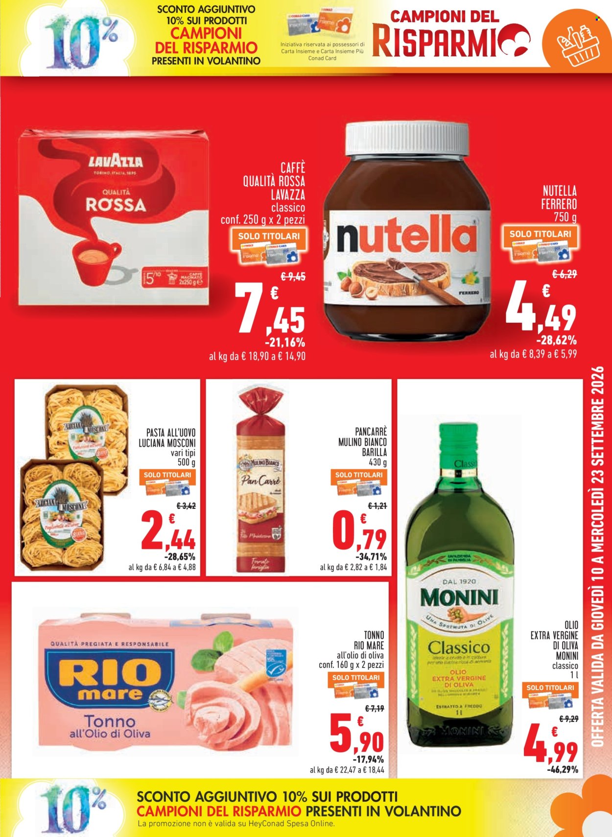 Volantino Conad City - 10/9/2026 - 23/9/2026. Pagina 5