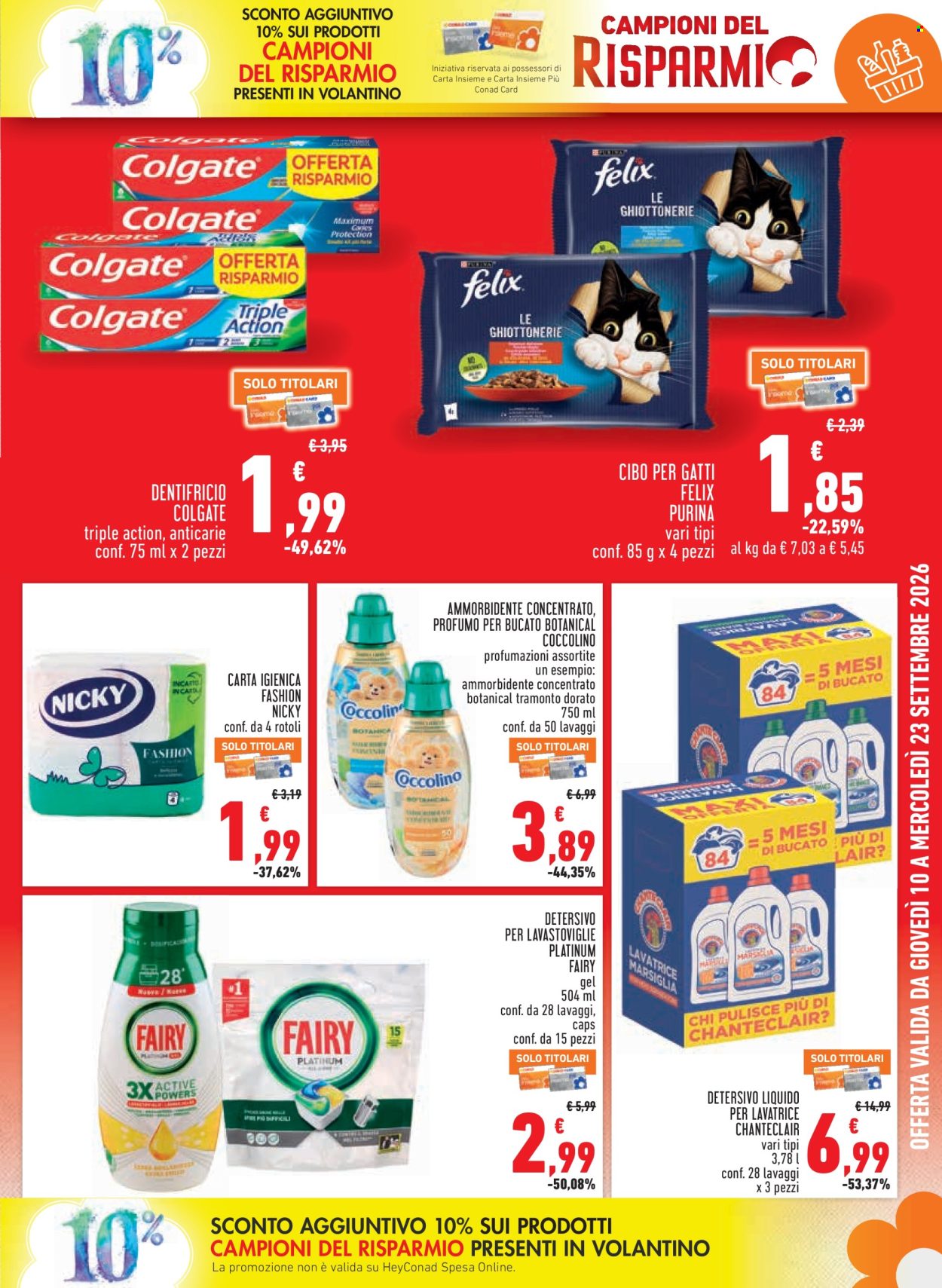 Volantino Conad City - 10/9/2026 - 23/9/2026. Pagina 7