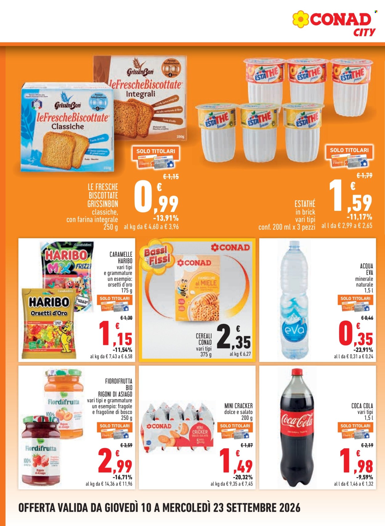 Volantino Conad City - 10/9/2026 - 23/9/2026. Pagina 16