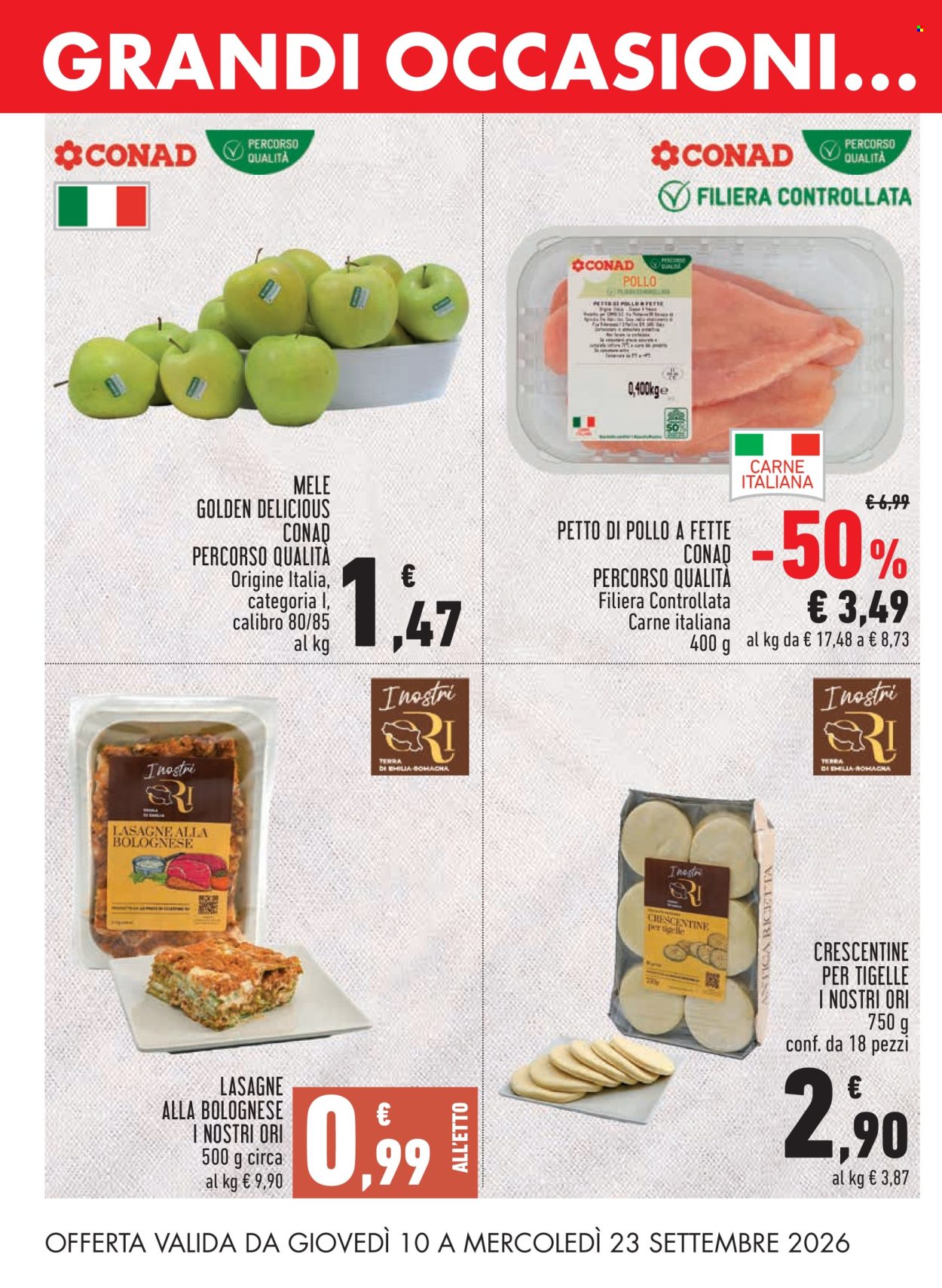 Volantino Conad City - 10/9/2026 - 23/9/2026. Pagina 2
