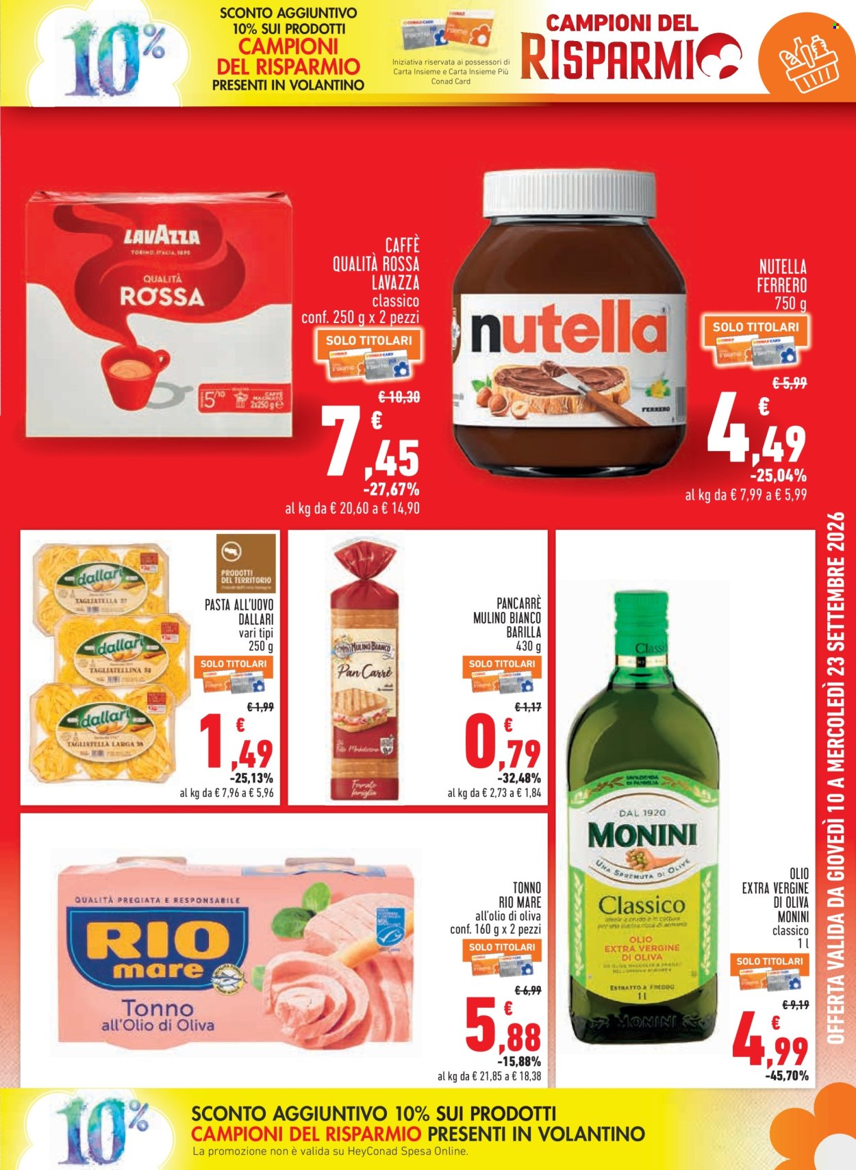 Volantino Conad City - 10/9/2026 - 23/9/2026. Pagina 5