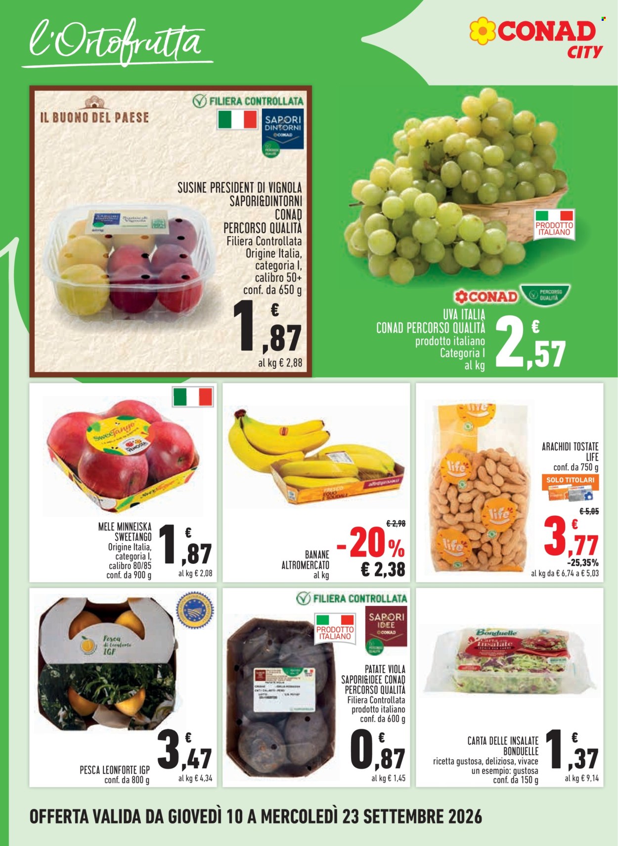 Volantino Conad City - 10/9/2026 - 23/9/2026. Pagina 8