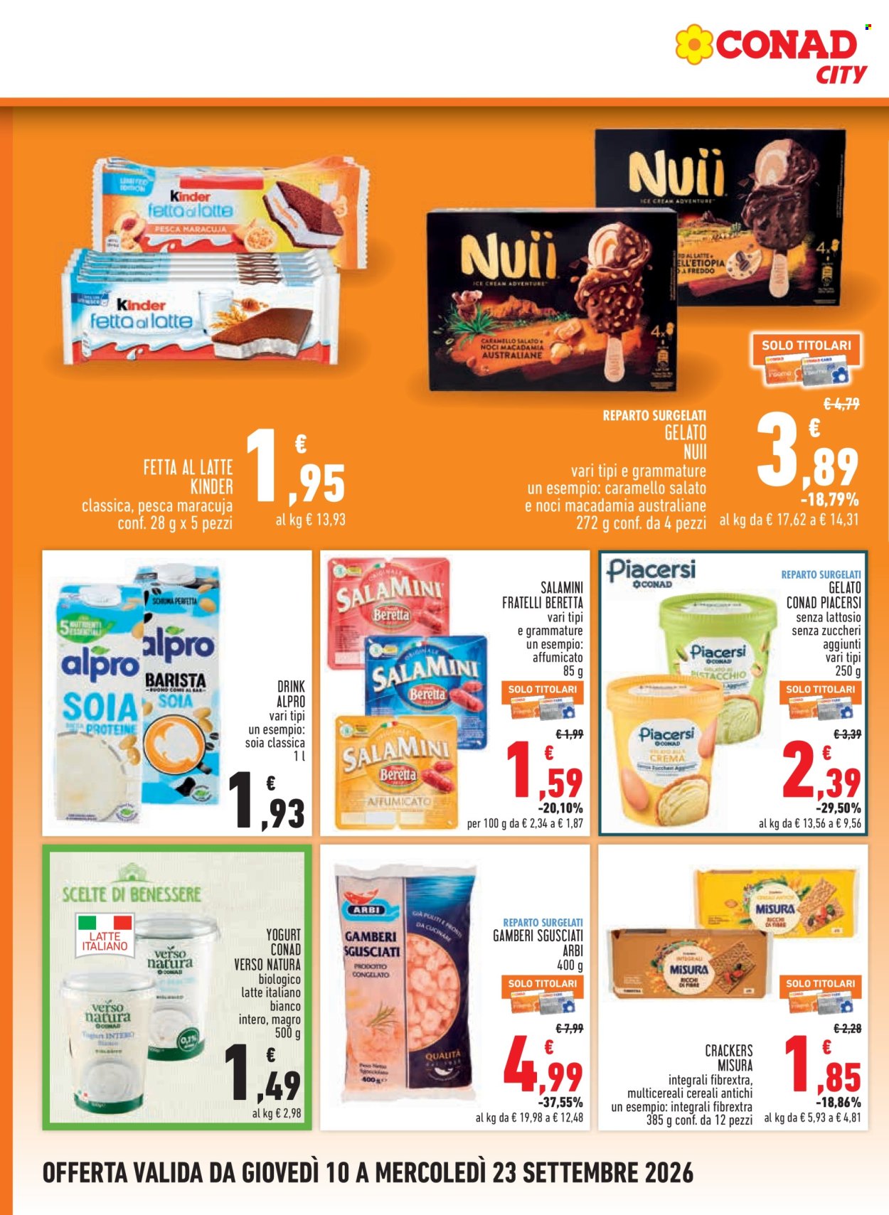 Volantino Conad City - 10/9/2026 - 23/9/2026. Pagina 14
