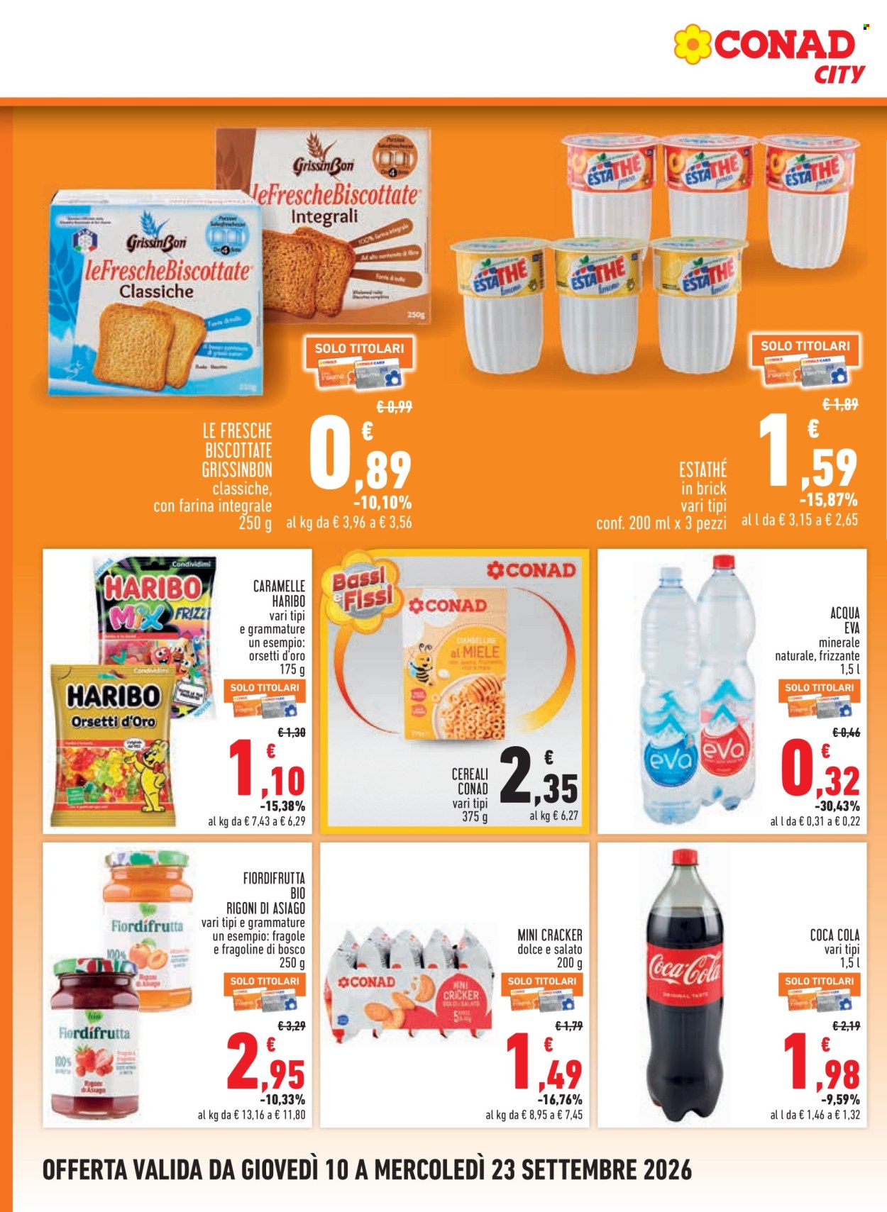 Volantino Conad City - 10/9/2026 - 23/9/2026. Pagina 16