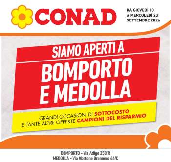 Volantino Conad - 10/9/2026 - 23/9/2026.