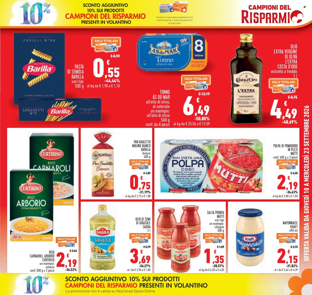 Volantino Conad - 10/9/2026 - 23/9/2026. Pagina 5