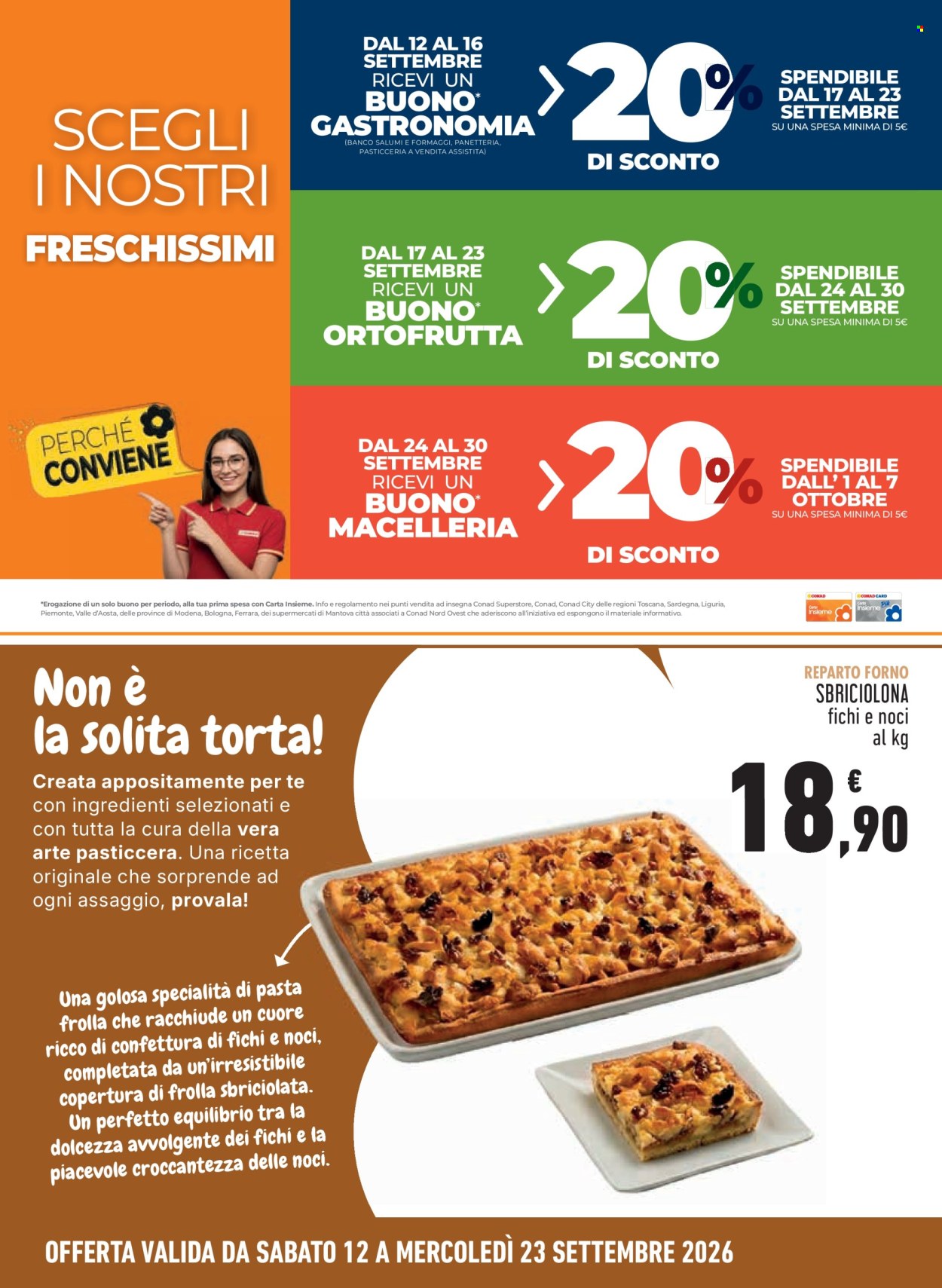 Volantino Margherita Conad - 12/9/2026 - 23/9/2026. Pagina 8