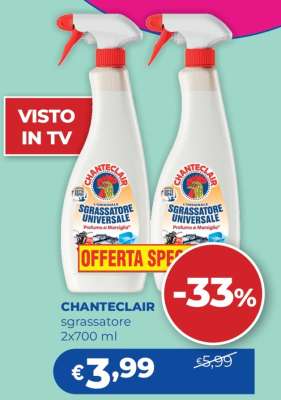 CHANTECLAIR Sgrassatore