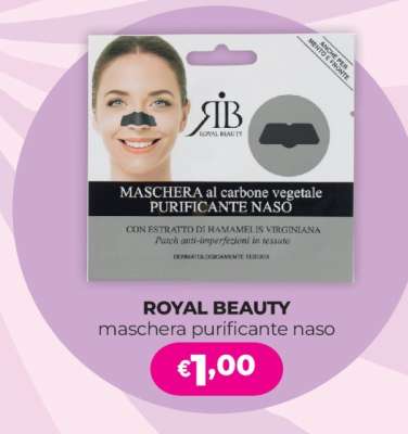 ROYAL BEAUTY maschera purificante naso