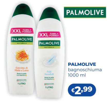 PALMOLIVE bagnoschiuma 1000 ml