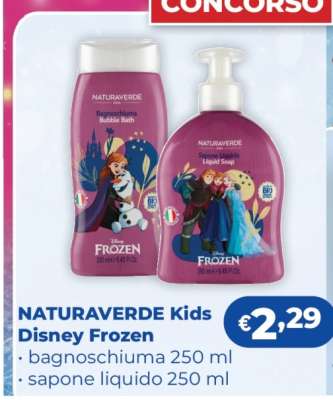 NATURAVERDE Kids Disney Frozen