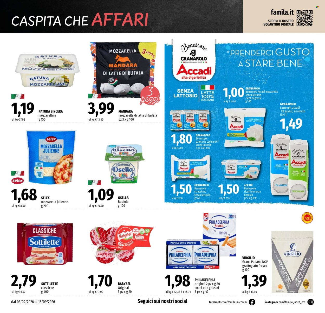 Volantino Famila - 3/9/2026 - 16/9/2026. Pagina 12