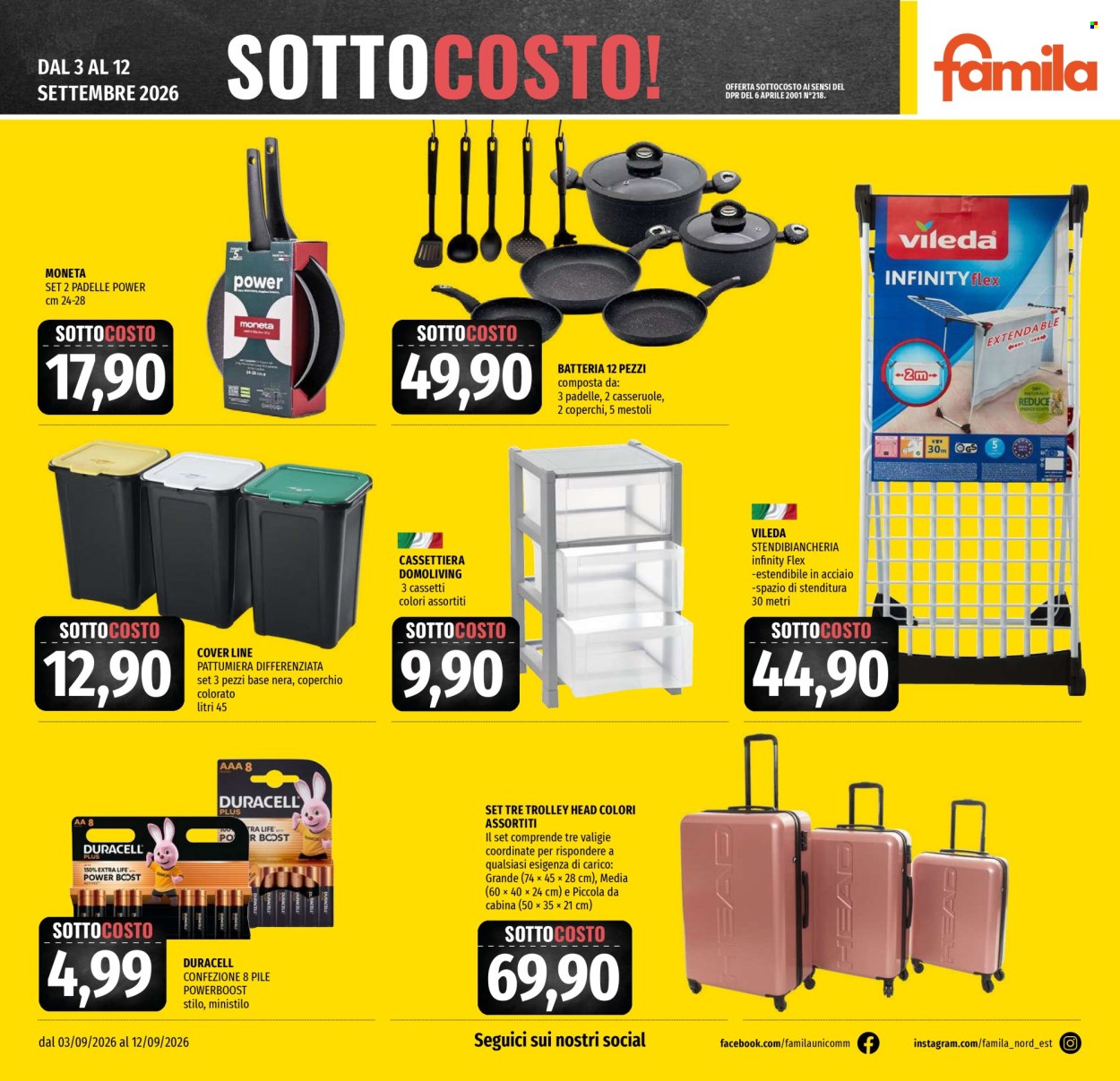 Volantino Famila - 3/9/2026 - 16/9/2026. Pagina 6