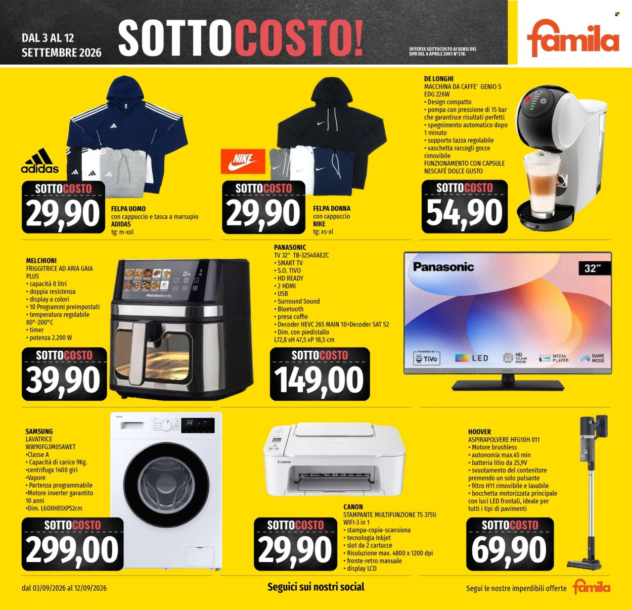 Volantino Famila - 3/9/2026 - 16/9/2026. Pagina 7