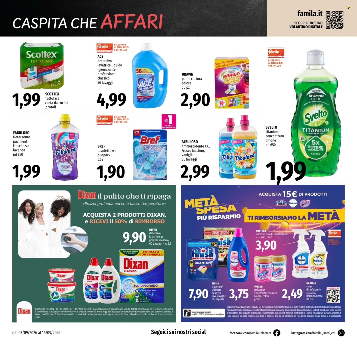 Volantino Famila - 3/9/2026 - 16/9/2026. Pagina 26