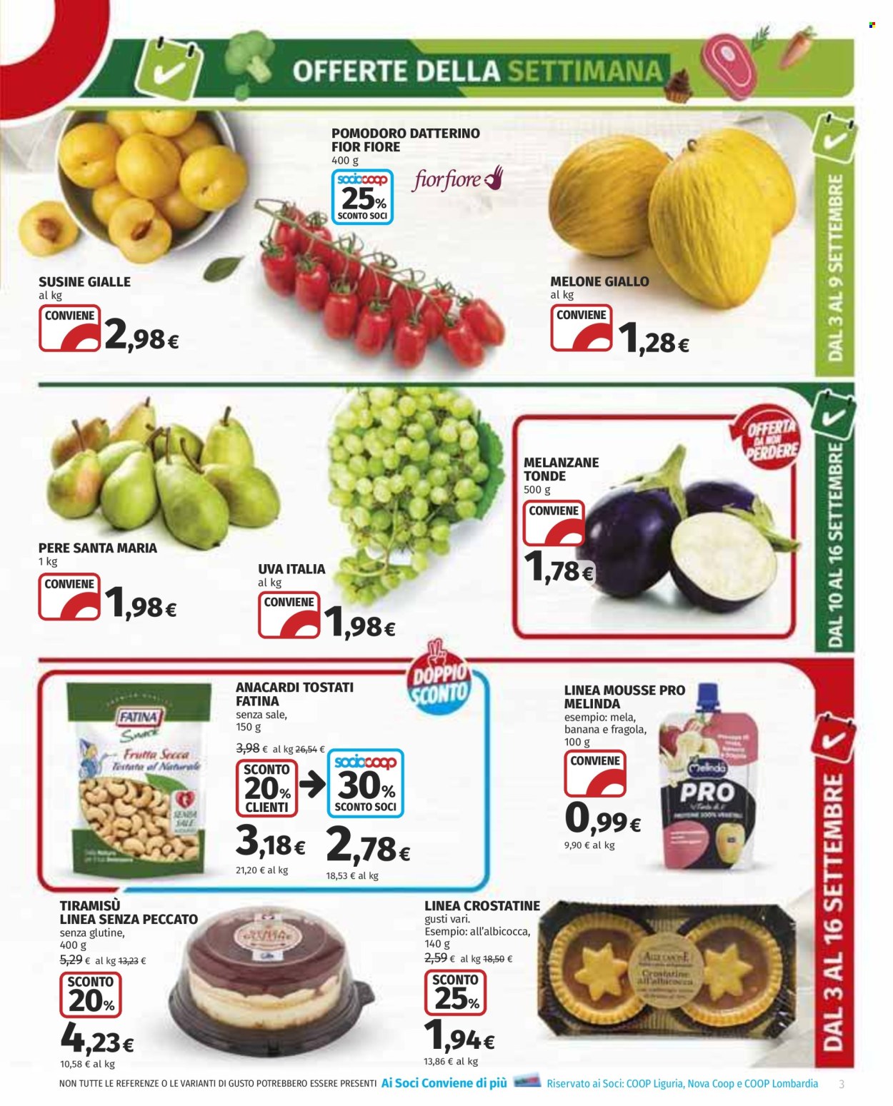 Volantino Coop - 3/9/2026 - 16/9/2026. Pagina 3
