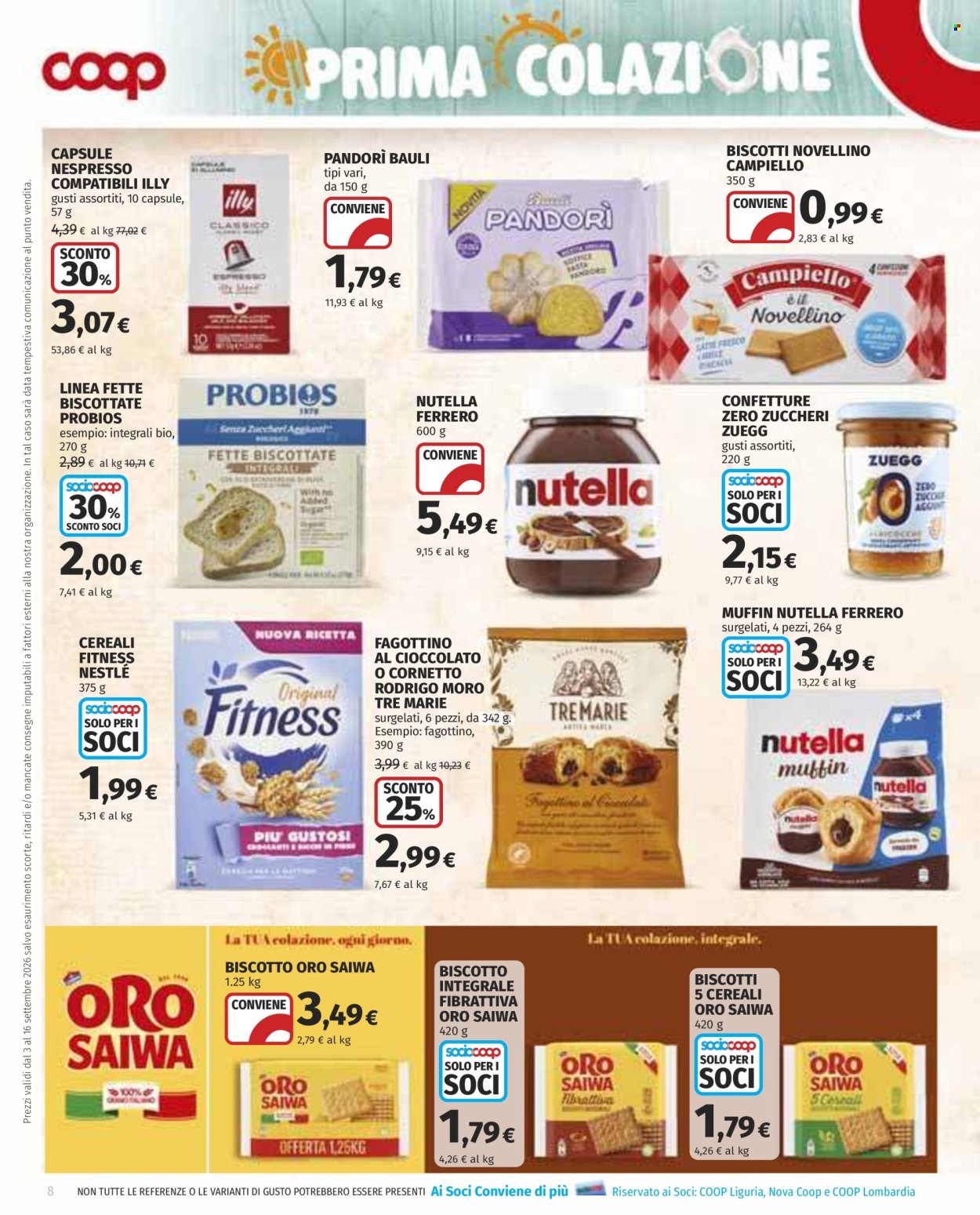 Volantino Coop - 3/9/2026 - 16/9/2026. Pagina 8