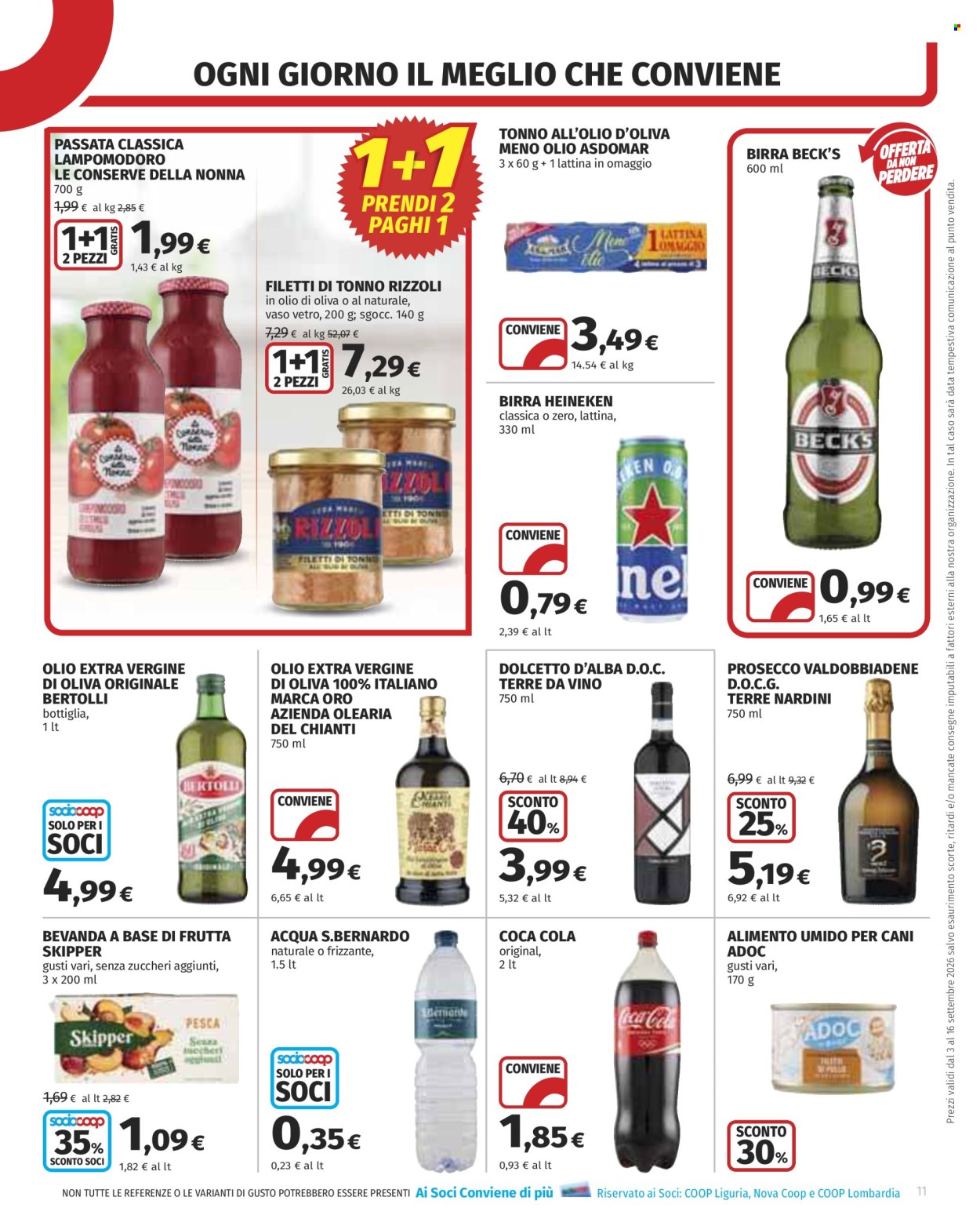 Volantino Coop - 3/9/2026 - 16/9/2026. Pagina 11