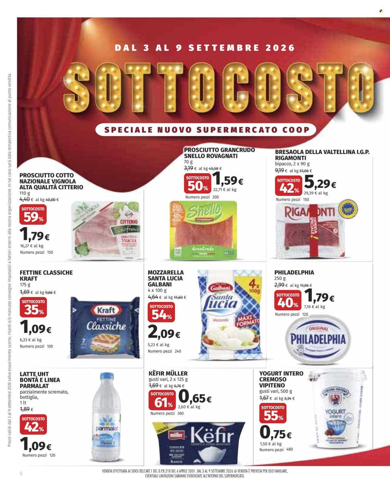 Volantino Coop - 3/9/2026 - 16/9/2026. Pagina 6
