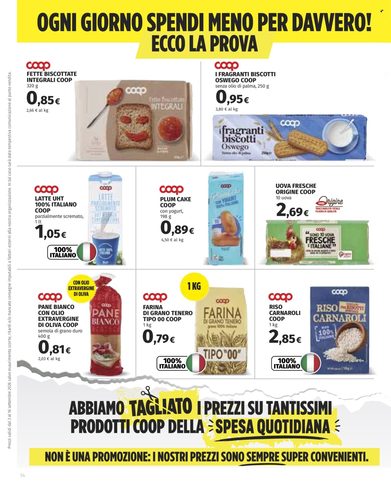 Volantino Coop - 3/9/2026 - 16/9/2026. Pagina 14