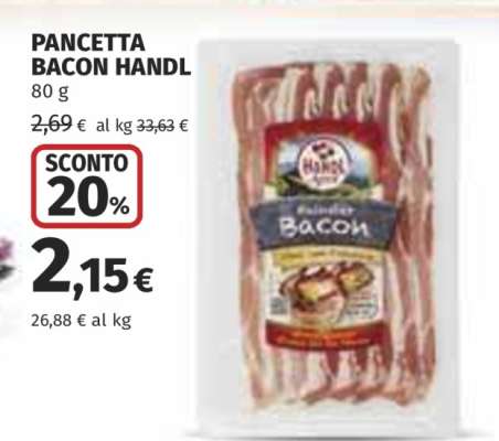PANCETTA BACON HANDL