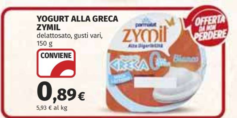 YOGURT ALLA GRECA ZYMIL