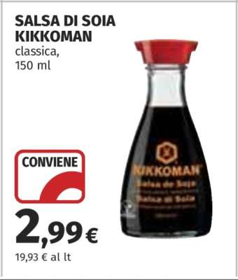 Salsa di soia Kikkoman