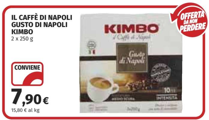 IL CAFFÈ DI NAPOLI GUSTO DI NAPOLI KIMBO
