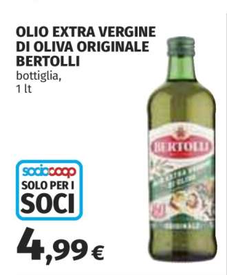OLIO EXTRA VERGINE DI OLIVA ORIGINALE BERTOLLI