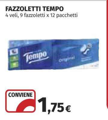 FAZZOLETTI TEMPO