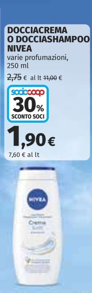 DOCCIACREMA O DOCCIASHAMPOO NIVEA